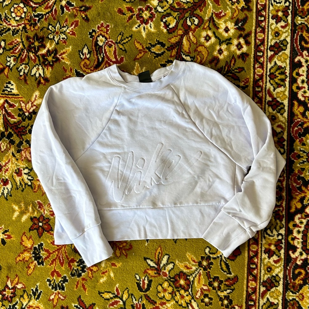 Nike crop sweatshirt